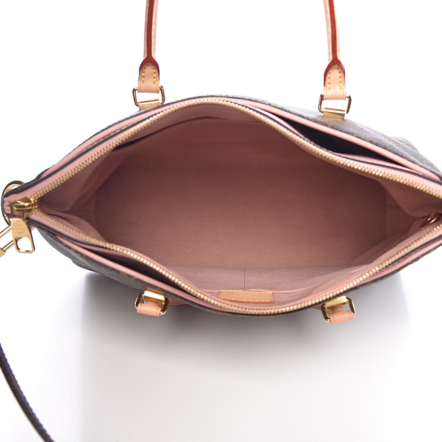 Monogram Pallas Rose Ballerine