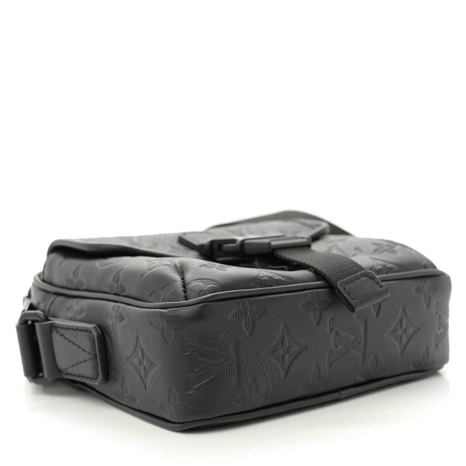 Louis Vuitton Calfskin Monogram Shadow Getaway Messenger Black 4 of 10