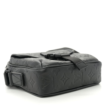 Louis Vuitton Calfskin Monogram Shadow Getaway Messenger Black 4 of 10