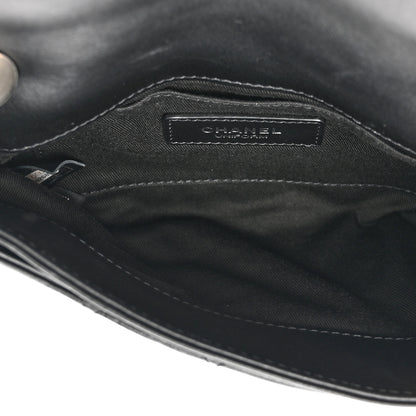 Chanel Calfskin Quilted CC Uniform Flap Belt Bag Black 5 of 10