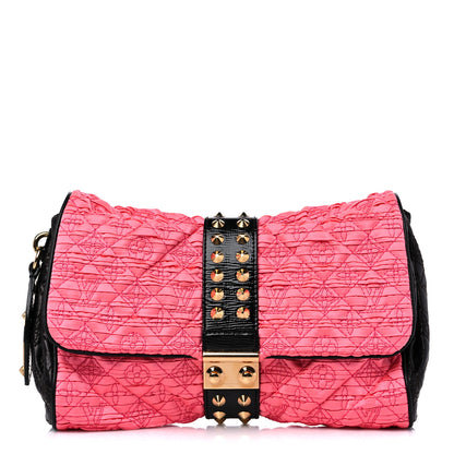 Louis Vuitton Satin Quilted Monogram Coquette Pochette Bunny Pink 1 of 10