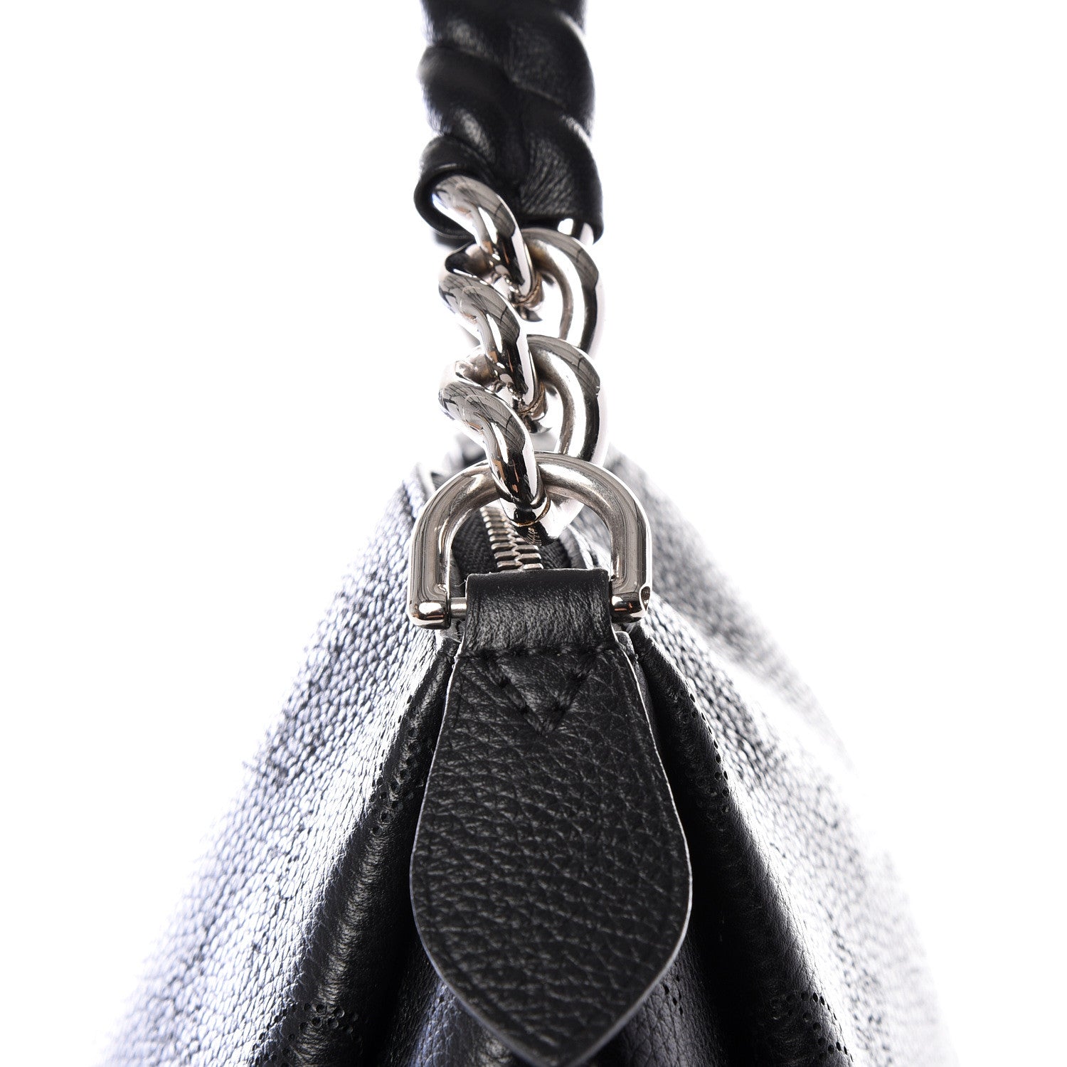 Louis Vuitton Mahina Babylone Chain BB Black 10 of 13