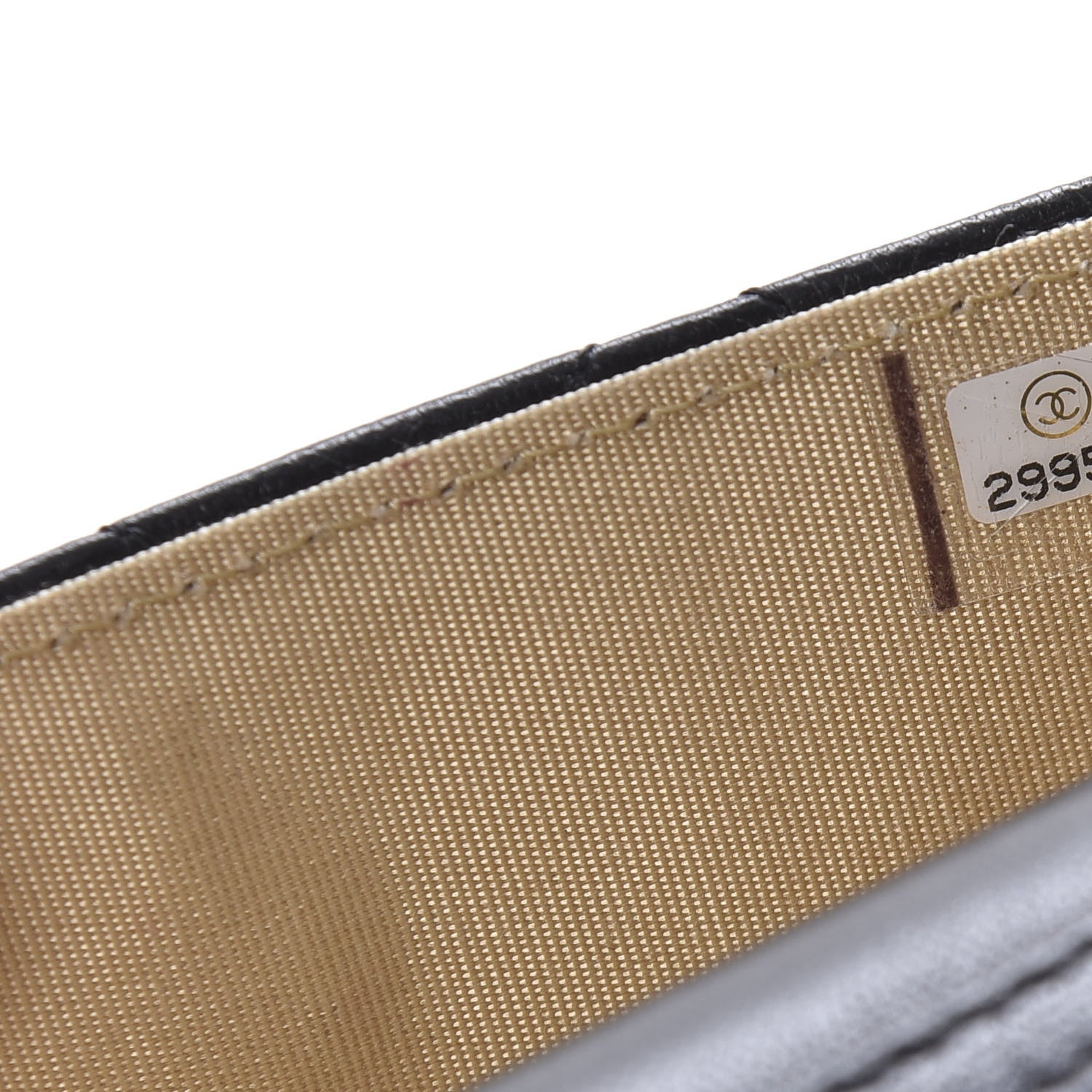 Chanel Lambskin Quilted Pearl Crush Clutch With Chain Black 10 of 11