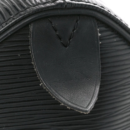 Louis Vuitton Epi Speedy 25 Black 9 of 16