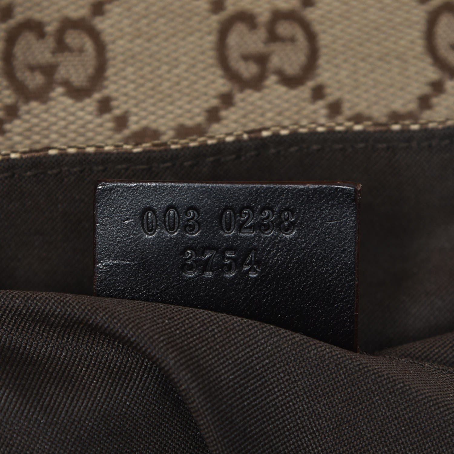 Gucci Monogram Backpack Brown 7 of 7