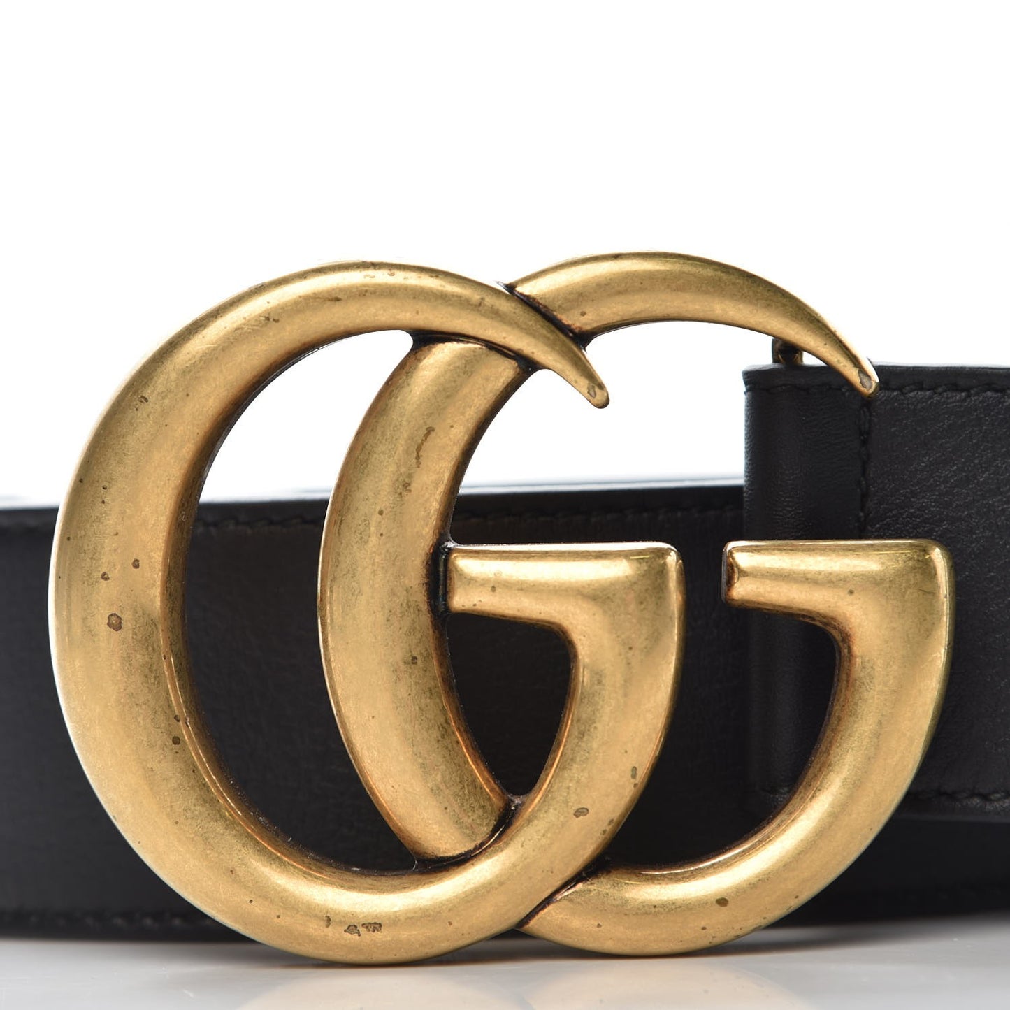 Calfskin Double G 40mm Belt 85 34 Black
