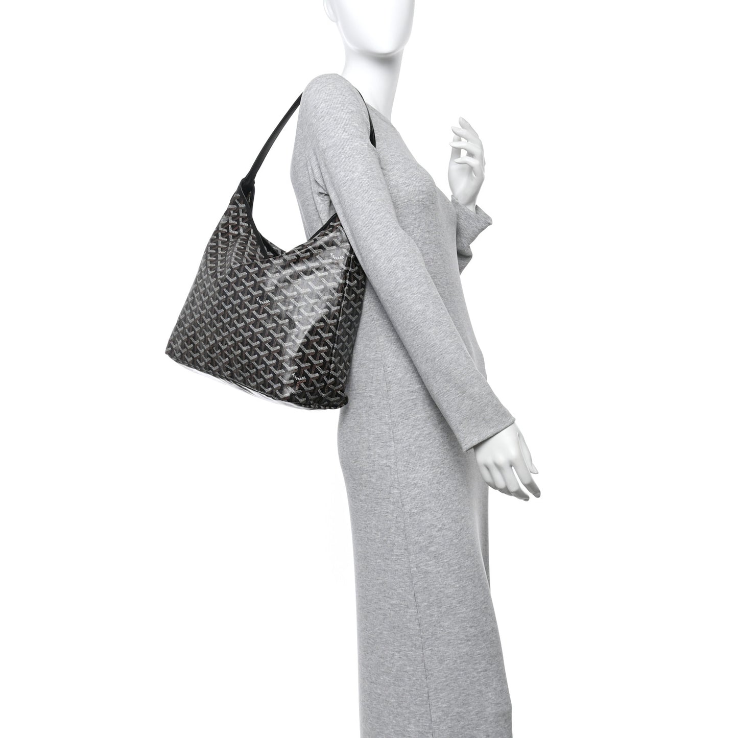 Goyardine Boheme Hobo Black