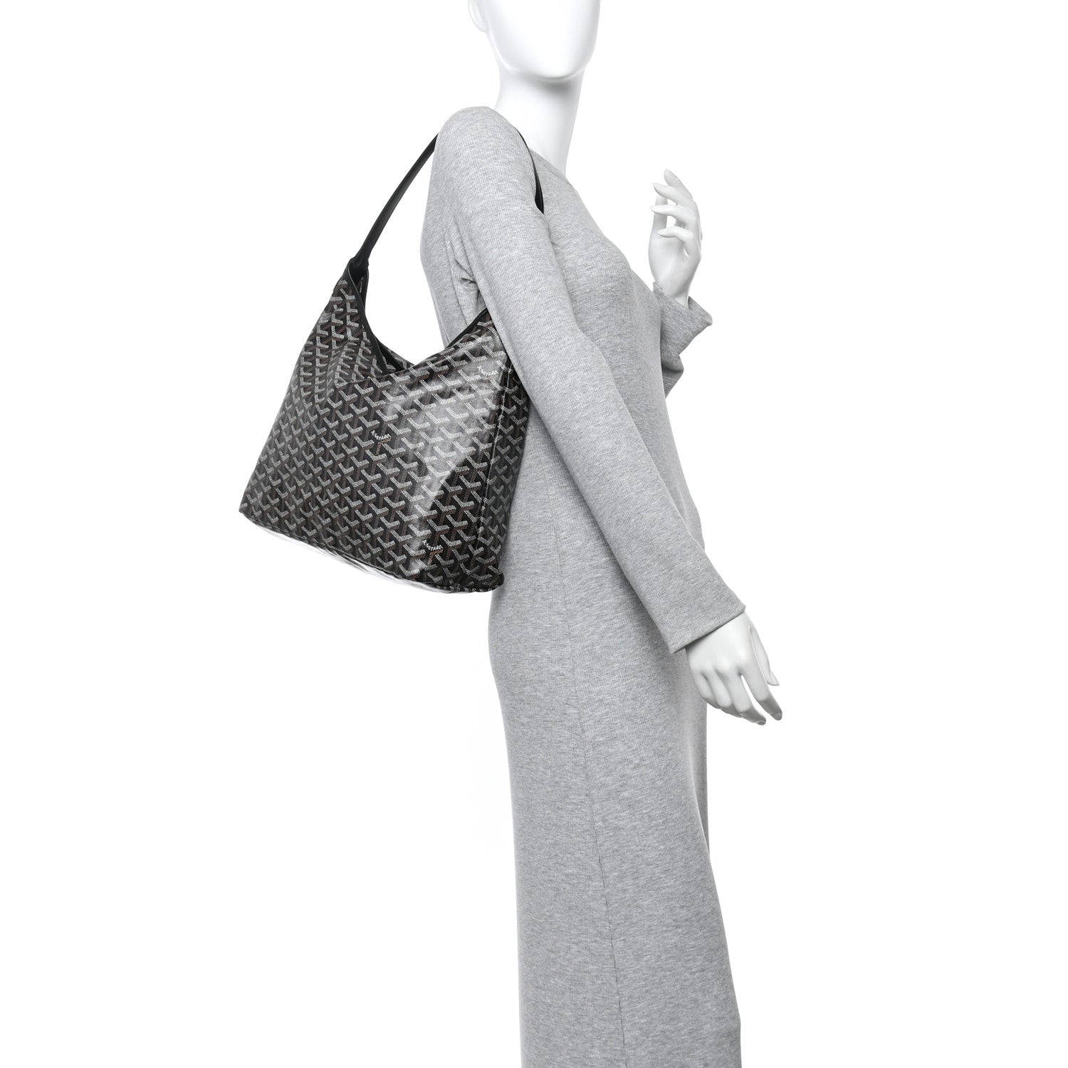 Goyard Goyardine Boheme Hobo Black 3 of 21