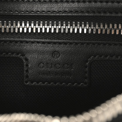 Gucci Soft GG Supreme Monogram Web Belt Bag Black Grey 5 of 9