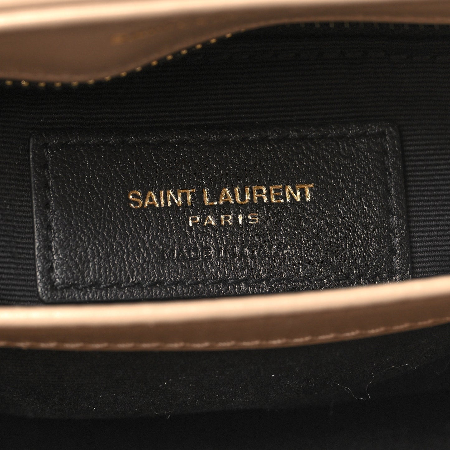 Calfskin Y Quilted Monogram Toy Loulou Crossbody Bag Dark Beige