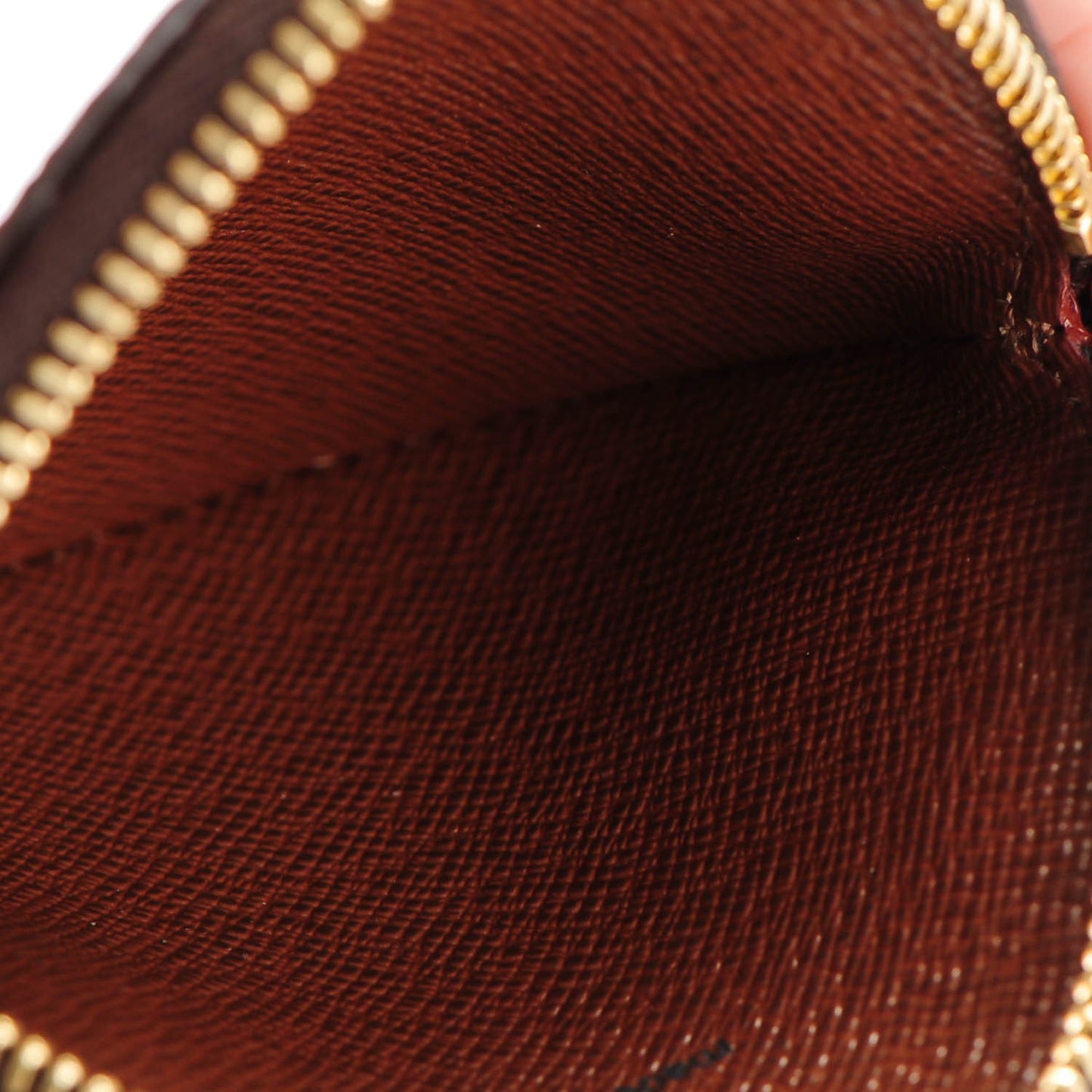 Monogram Round Coin Purse