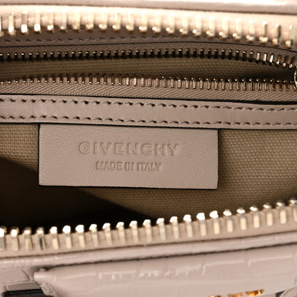 Givenchy Calfskin Crocodile Embossed Mini Antigona Dune 6 of 11