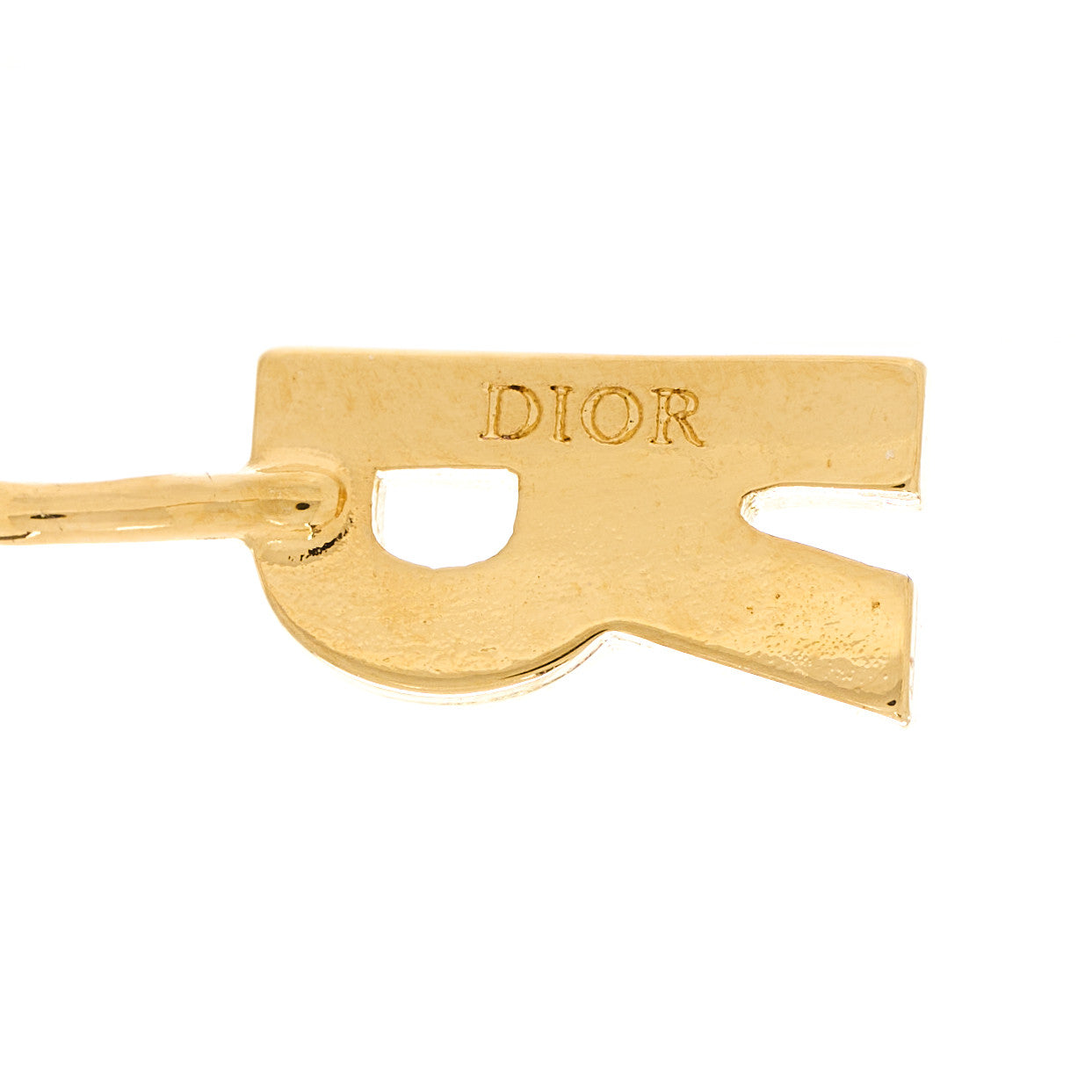 Christian Dior Pearl My ABCDior R Tribale Earring Gold 5 of 5
