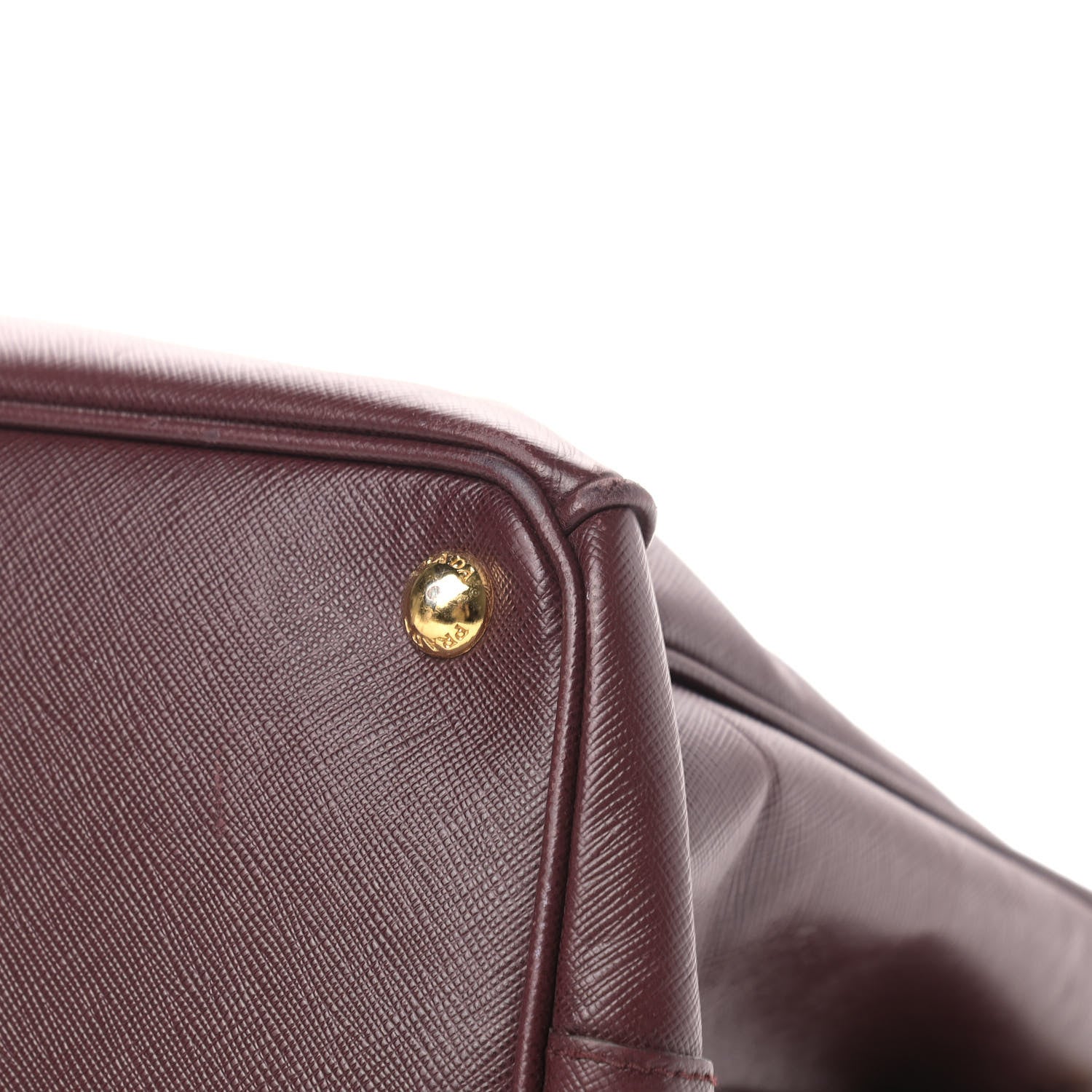 Prada Saffiano Medium Galleria Double Zip Tote Granato 13 of 19