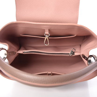 Louis Vuitton Taurillon Capucines MM Galet 6 of 9