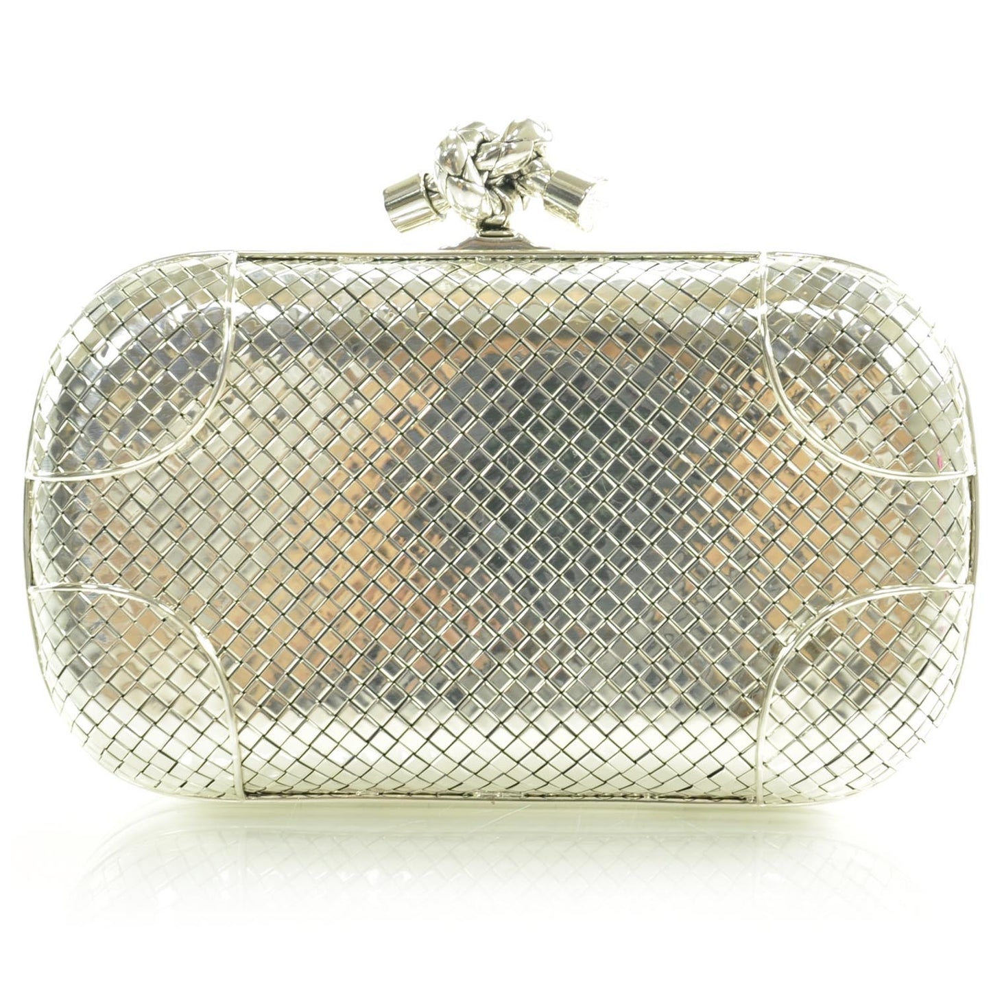 Antique Sterling Silver Knot Clutch