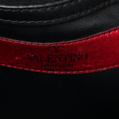 Valentino Garavani Vitello Macro Rockstud Runway Tote Black 6 of 12