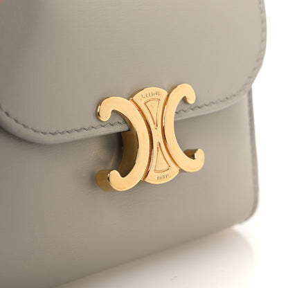 Celine Shiny Calfskin Small Triomphe Wallet Pale Beige 18 of 20