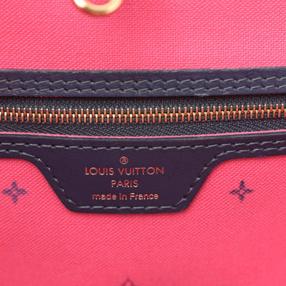 Louis Vuitton Monogram Giant Spring In The City Neverfull MM Midnight Fuchsia 6 of 13