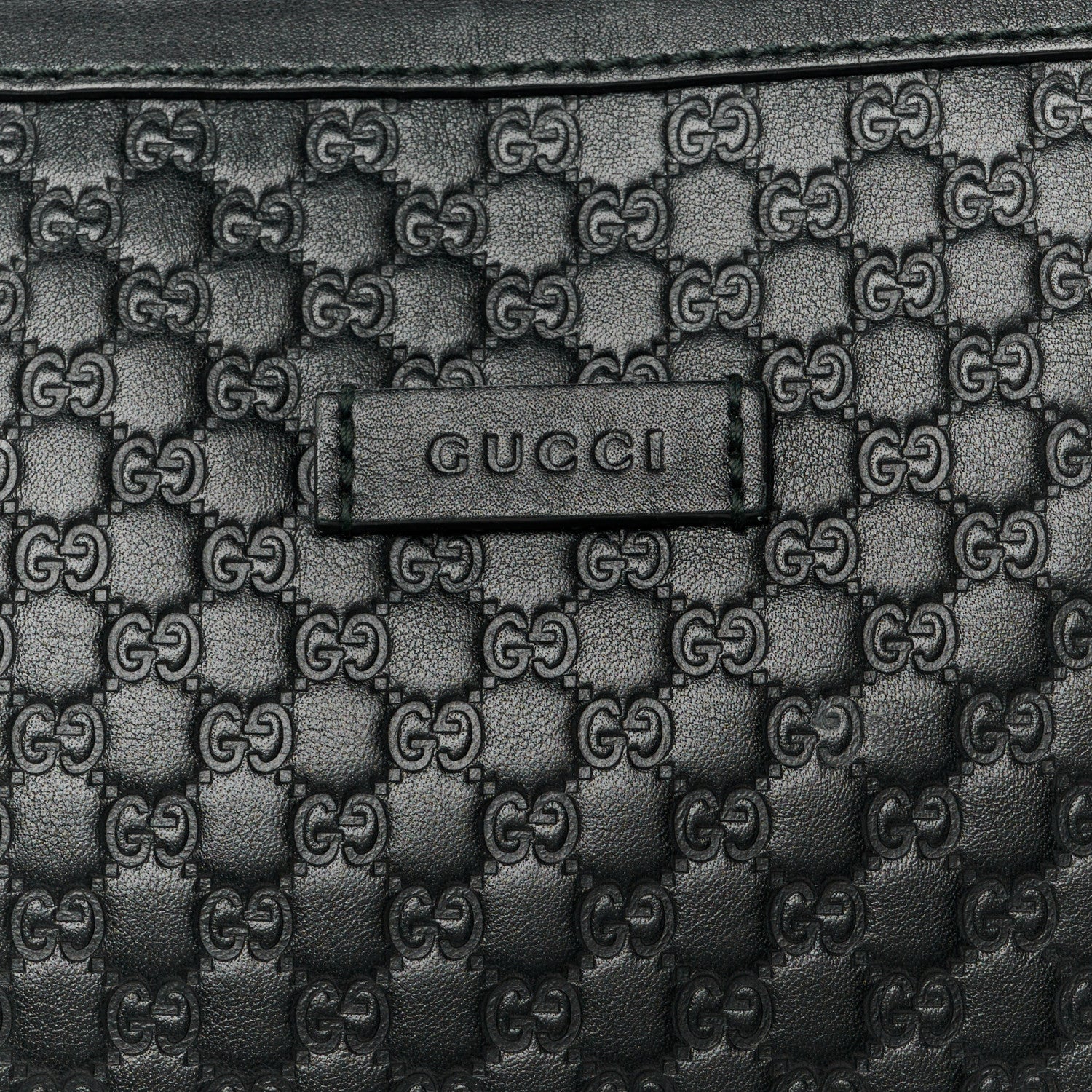 Gucci Soft Microguccissima Small Zippered Satchel Black 9 of 14
