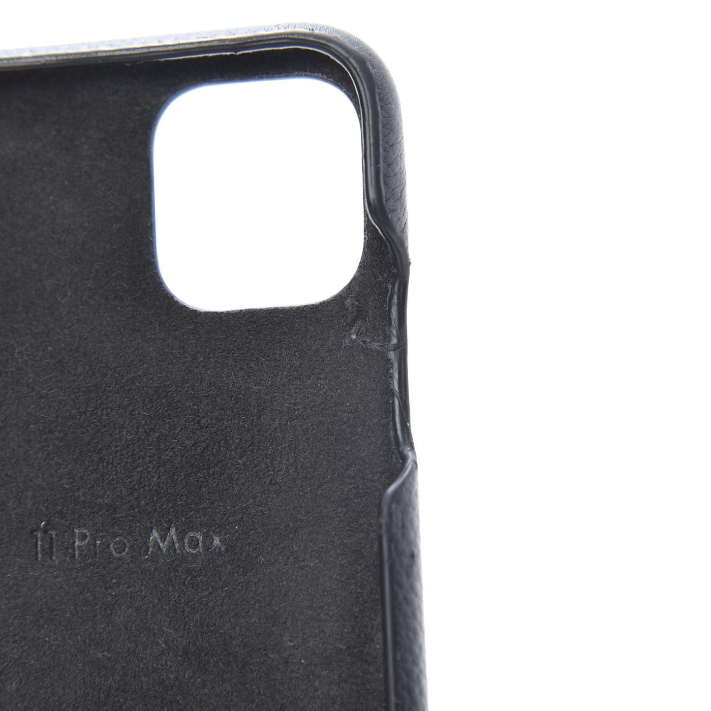 Monogram iPhone 11 Max Pro Bumper Black