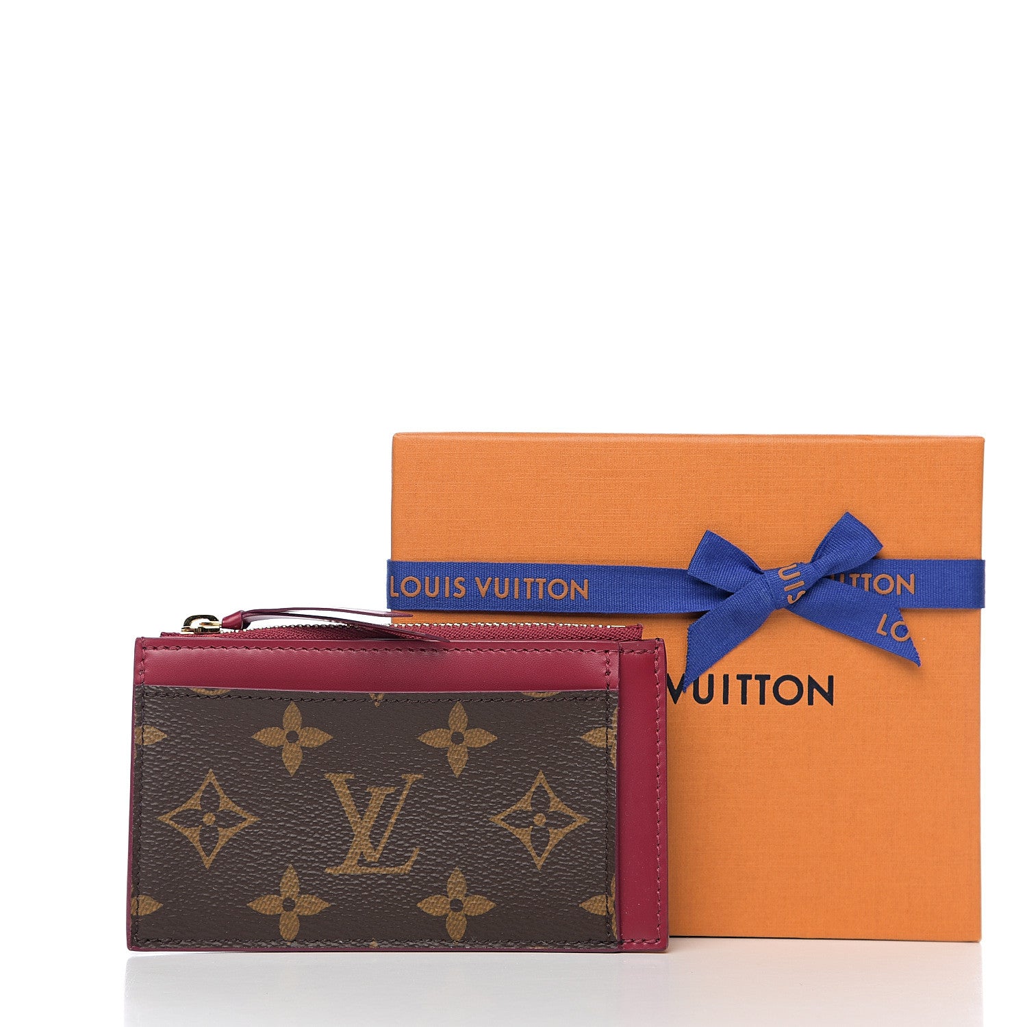 Louis Vuitton Monogram Zipped Card Holder Fuchsia 6 of 6