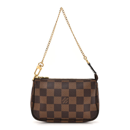 Louis Vuitton Damier Ebene Mini Pochette Accessories 1 of 13