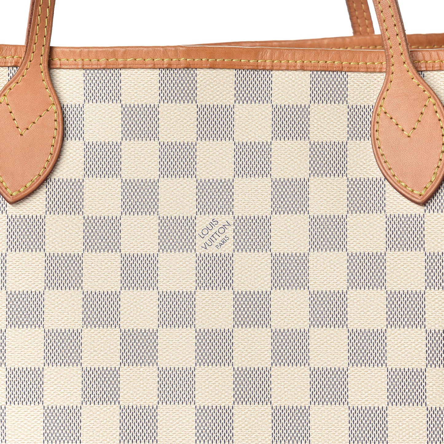 Damier Azur Neo Neverfull MM Rose Ballerine