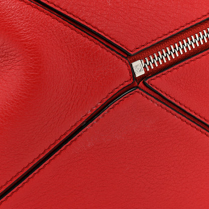 Loewe Calfskin Small Puzzle Bag Scarlet 15 of 15