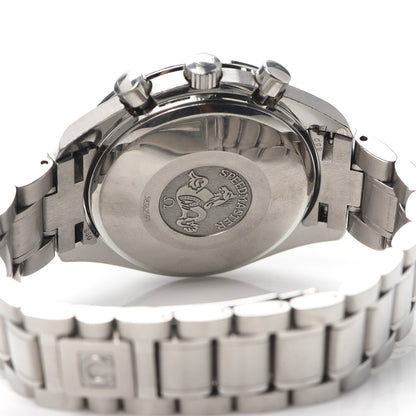 Omega Stainless Steel 39mm Speedmaster Triple Calendar Chronograph Automatic Watch Blue 3523.80 4 of 5