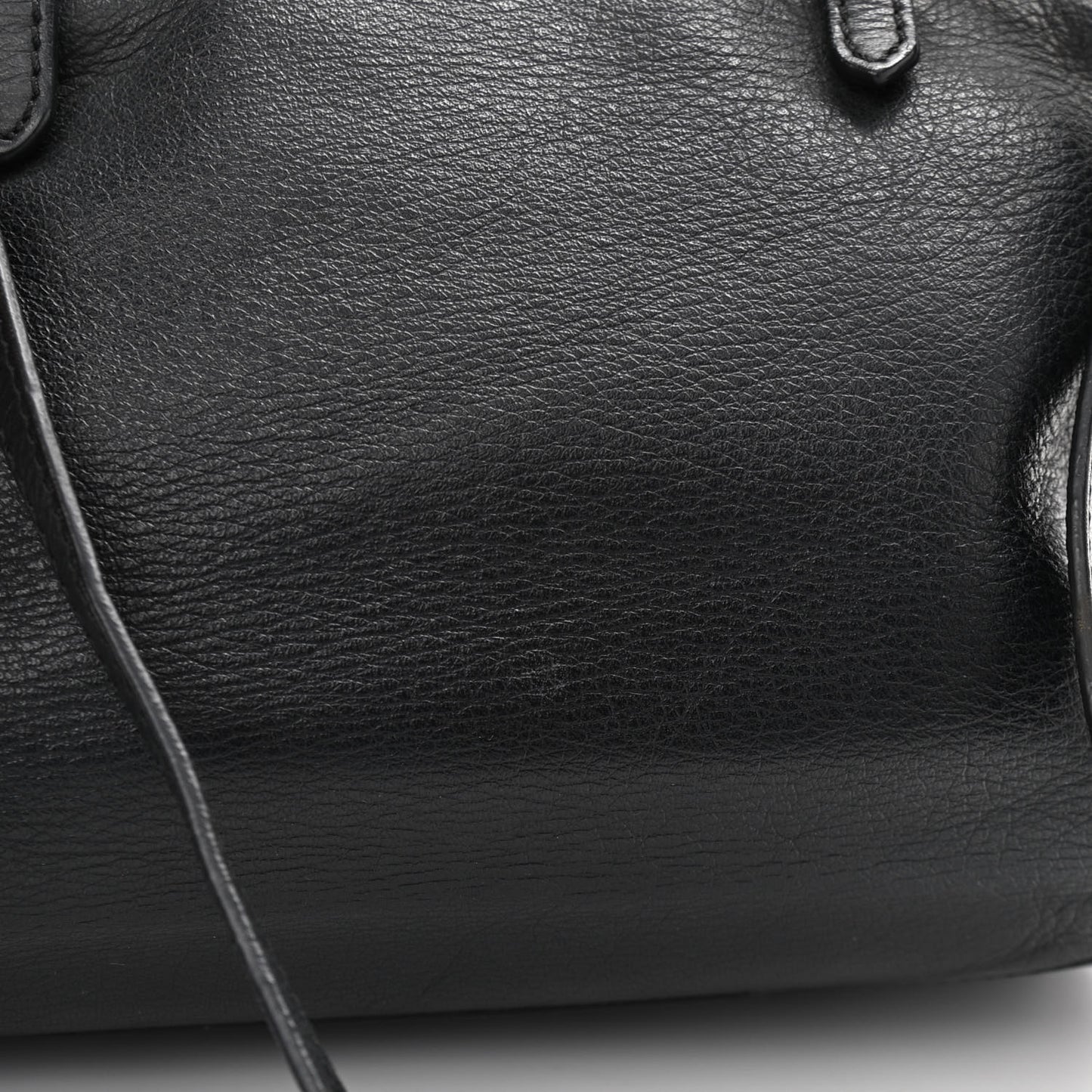 Calfskin Papier Mini A4 Tote Black