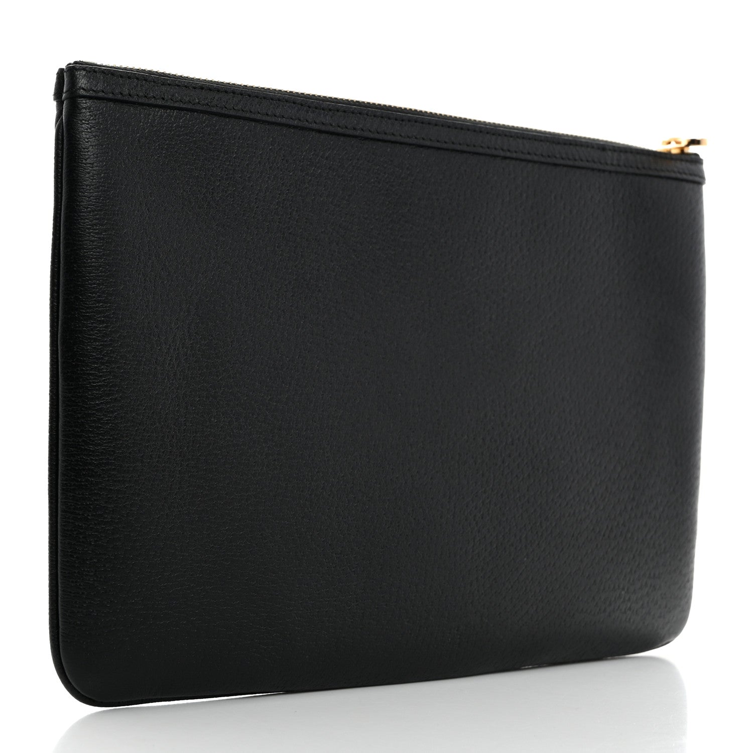 Gucci Calfskin Large Ophidia Pouch Clutch Black 3 of 8