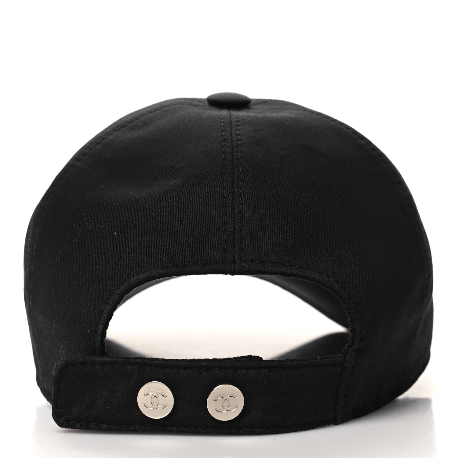 Chanel Cotton CC Cap Hat Black White 5 of 9