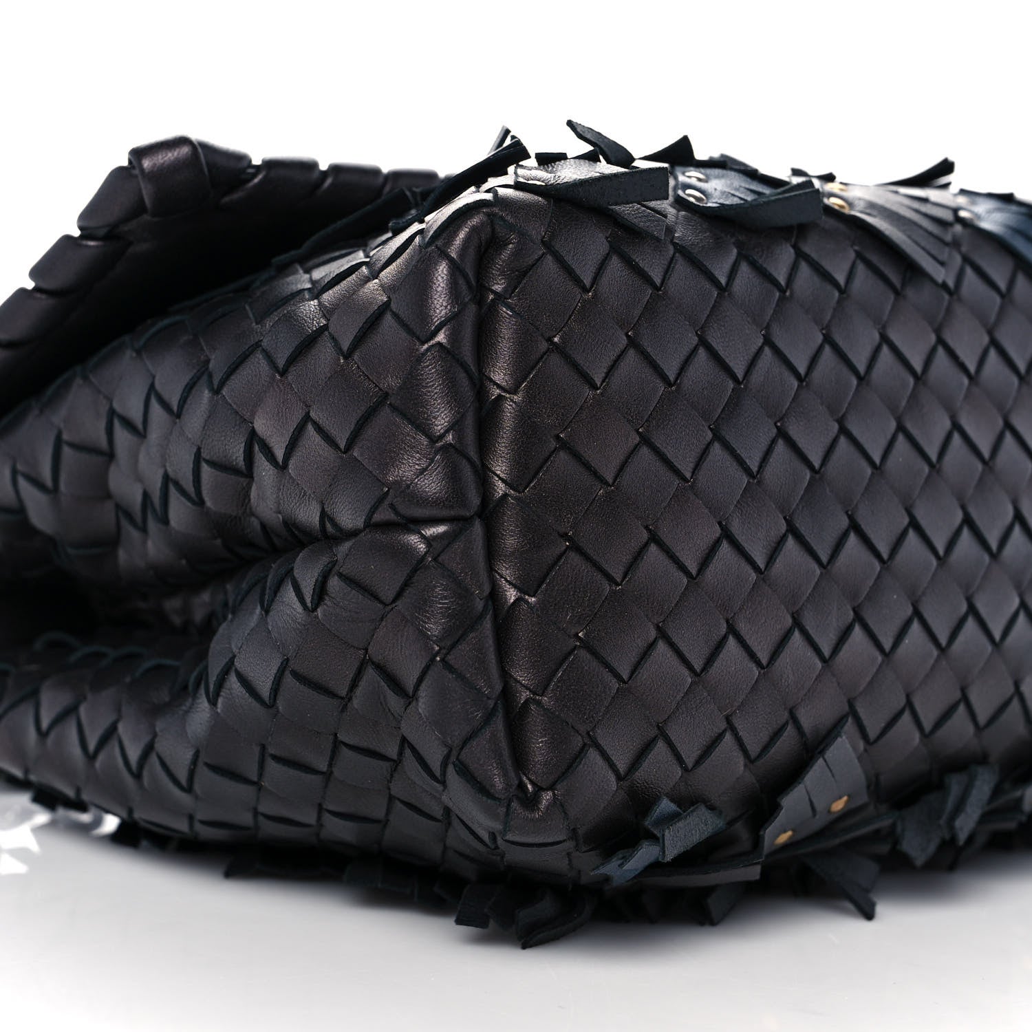 Bottega Veneta Nappa Intrecciato Studded Nodini Bag Black 7 of 10