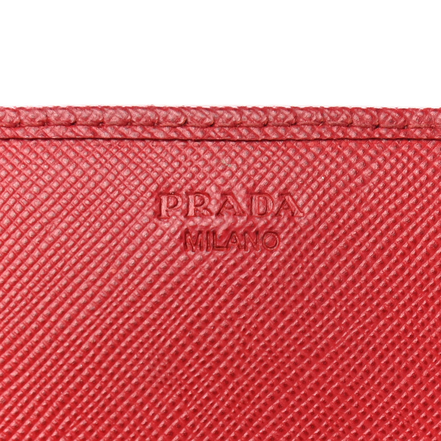 Saffiano Wallet on Chain Fuoco