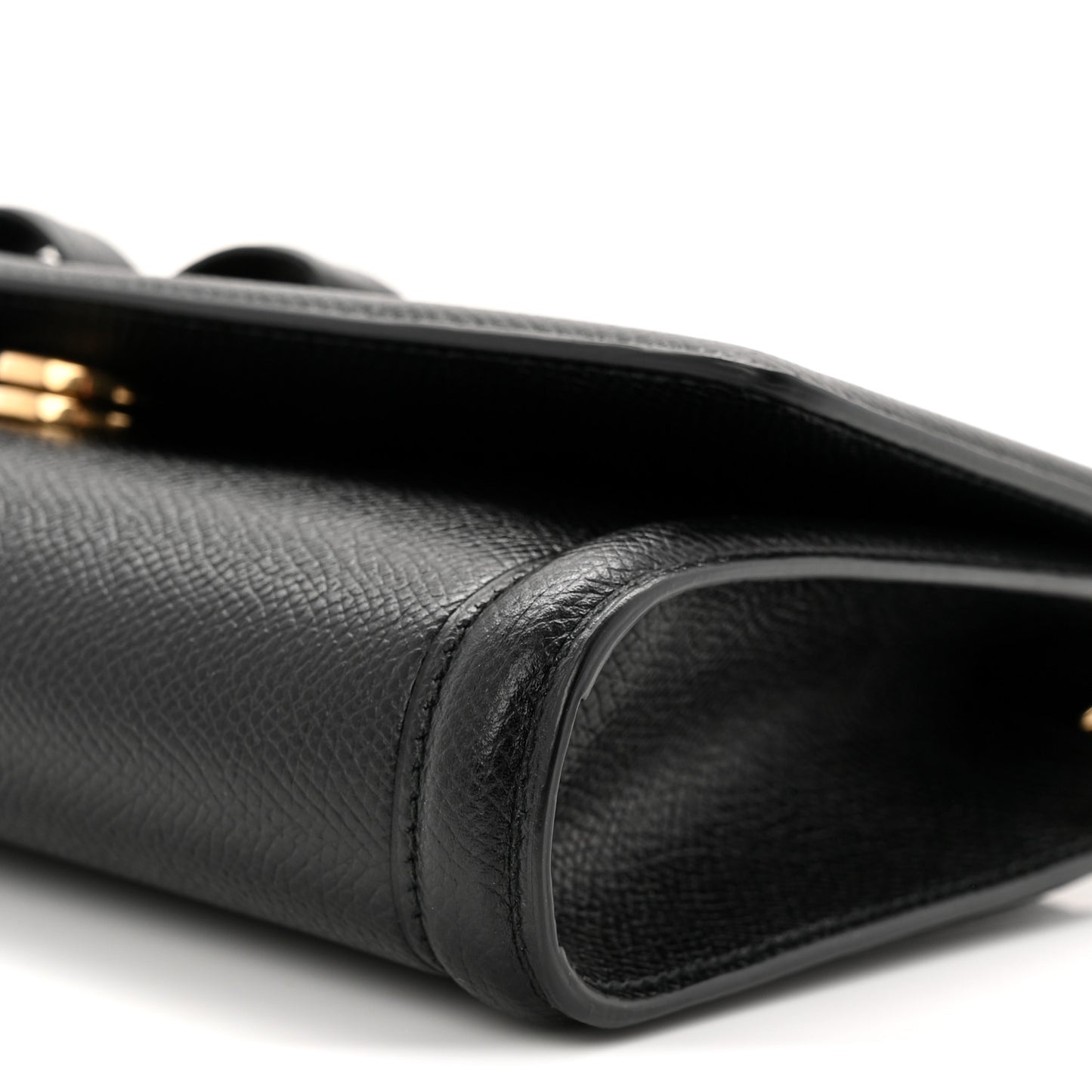 Hammered Calfskin Vara Bow Mini Bag Black