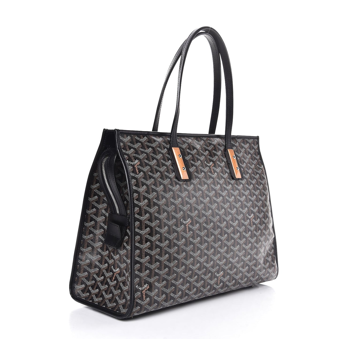 Goyardine Marquises Tote Black