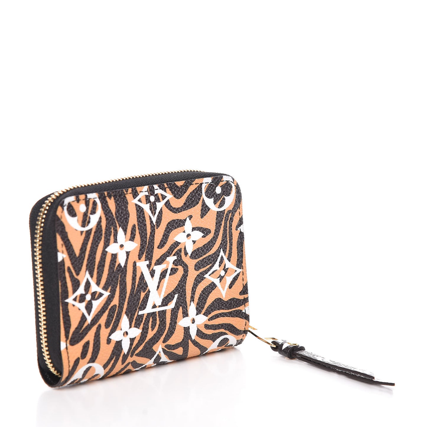 Monogram Giant Jungle Zippy Coin Purse Black