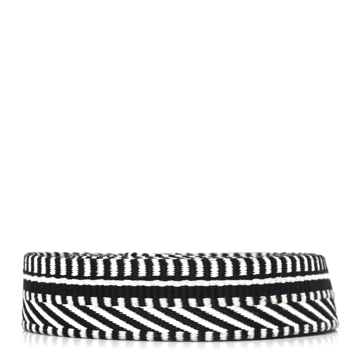 Toile Swift 25mm Sangle Cavale Shoulder Strap Black Ecru