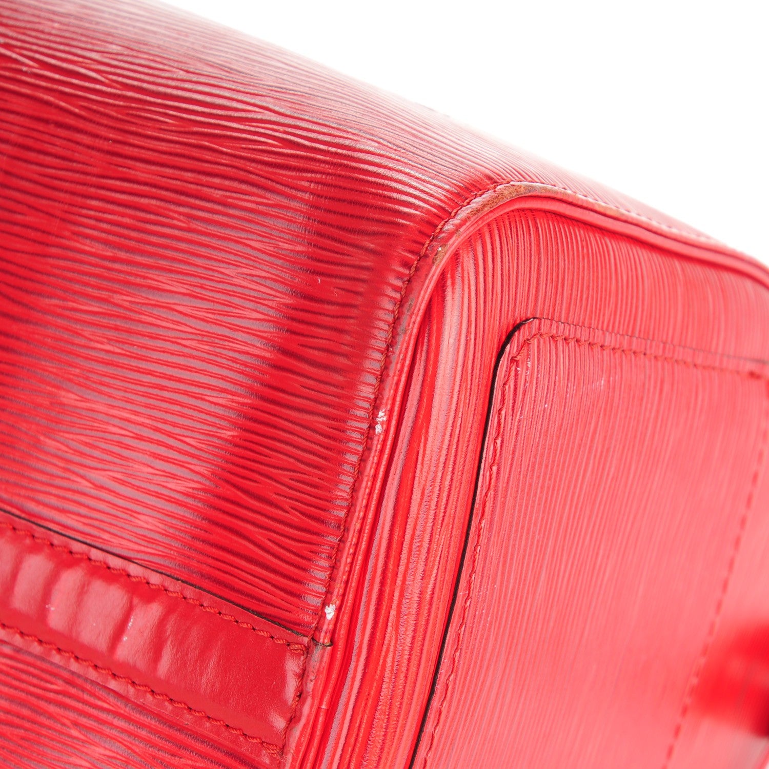 Louis Vuitton Epi Speedy 30 Rouge 3 of 13