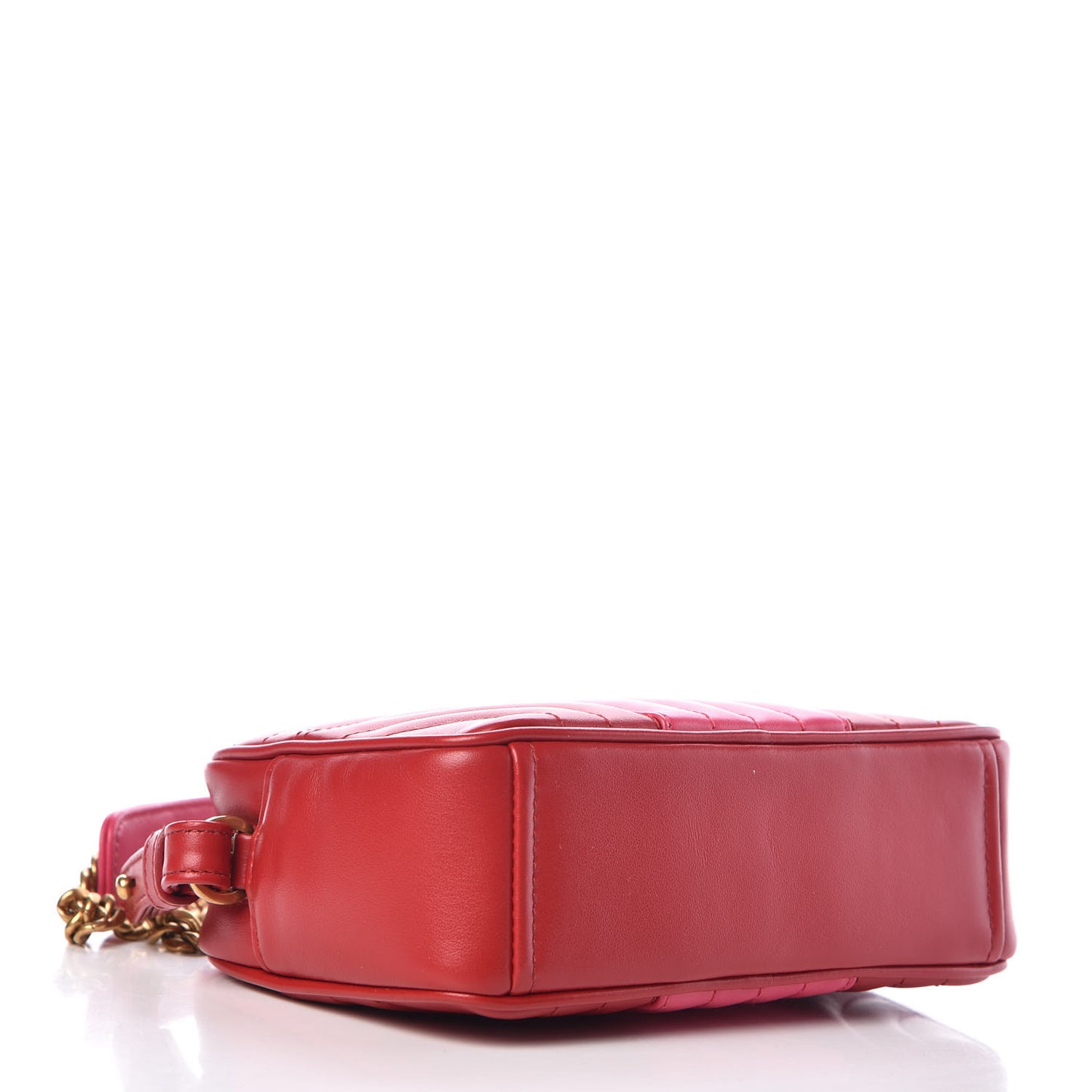 Soft Calfskin Diagramme Crossbody Bag Rosso
