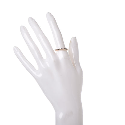 Van Cleef & Arpels 18K Rose Gold Medium Perlee Ring 55 7.25 2 of 5