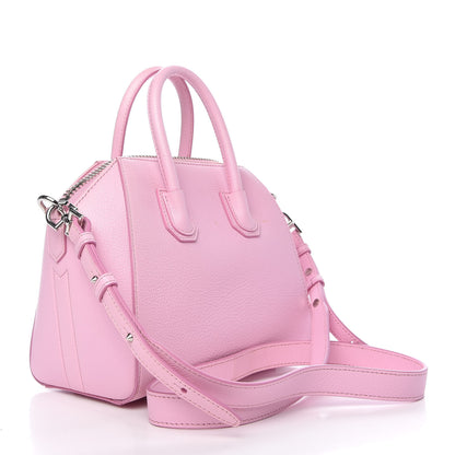 Givenchy Sugar Goatskin Mini Antigona Bright Pink 3 of 10