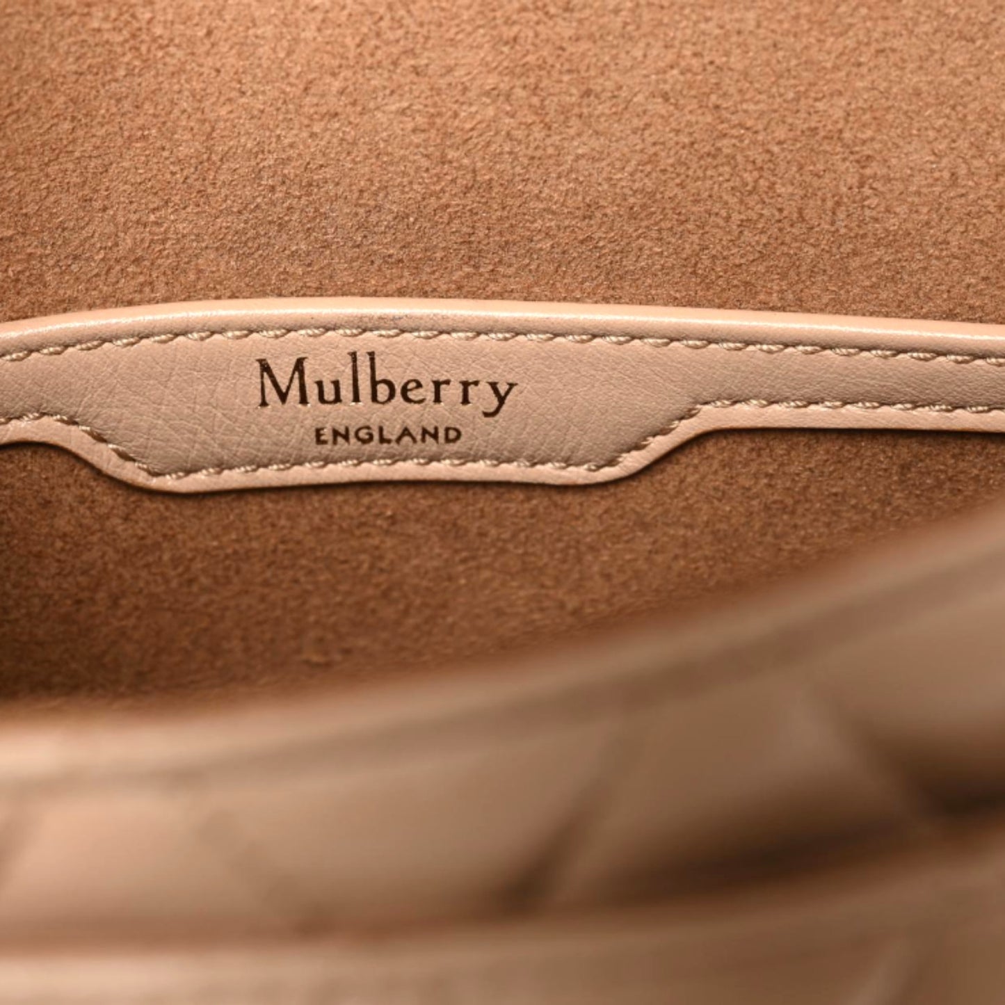Shiny Calfskin Quilted Small Darley Shoulder Bag Light Salmon