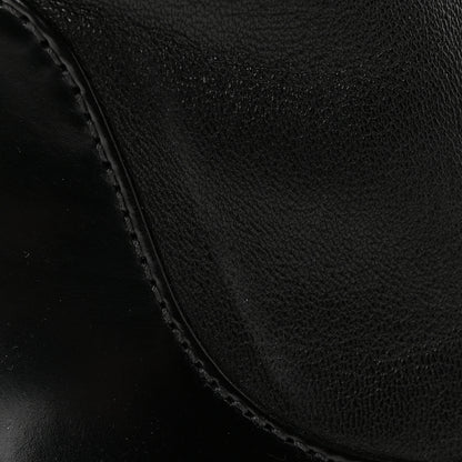 Prada Spazzolato Nappa Stretch Moto Boots 39.5 Black 11 of 14