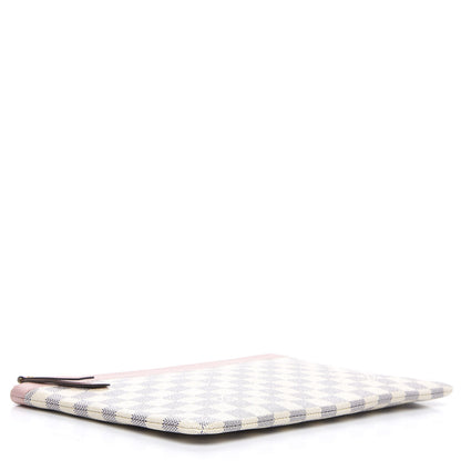 Louis Vuitton Damier Azur Daily Pouch Rose Poudre 3 of 6