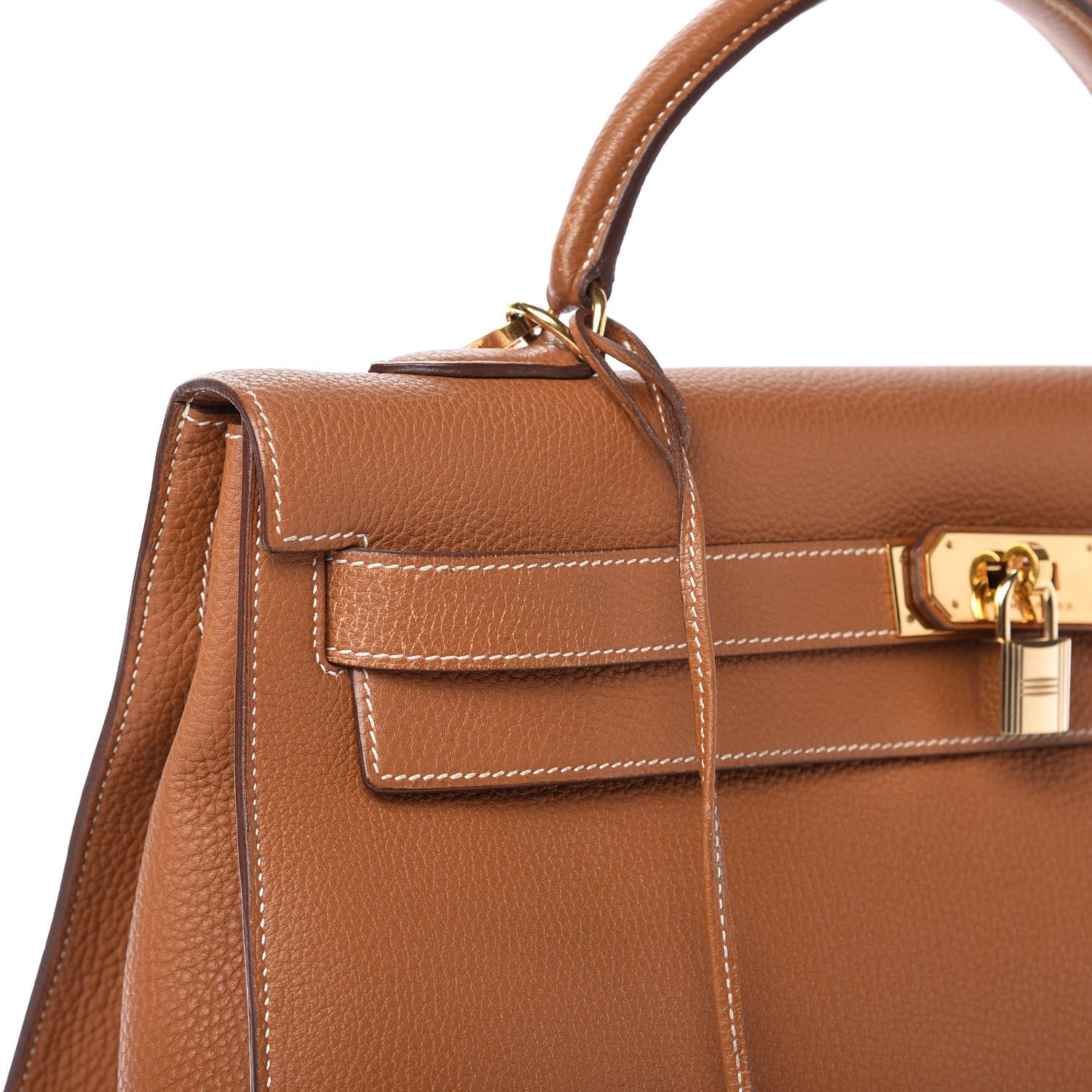 Hermes Togo Kelly Sellier 40 Gold 11 of 14
