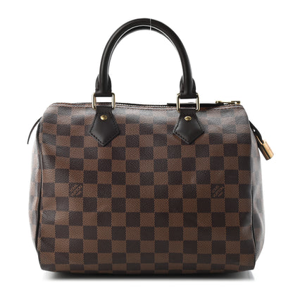 Louis Vuitton Damier Ebene Speedy 25 1 of 9