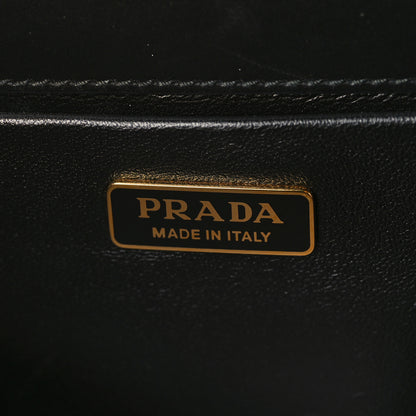 Prada Saffiano City Calfskin Light Frame Bag Black 6 of 8