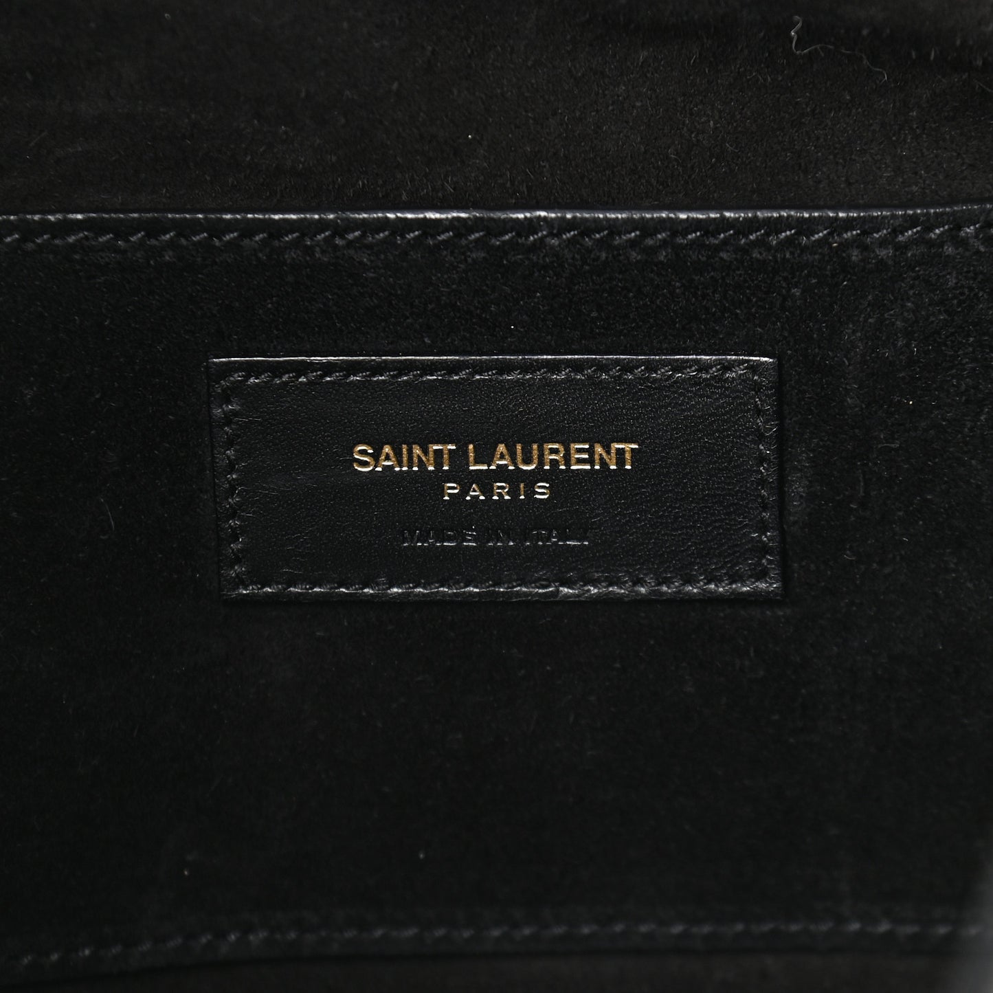 Calfskin Large Emmanuelle Bucket Bag Black